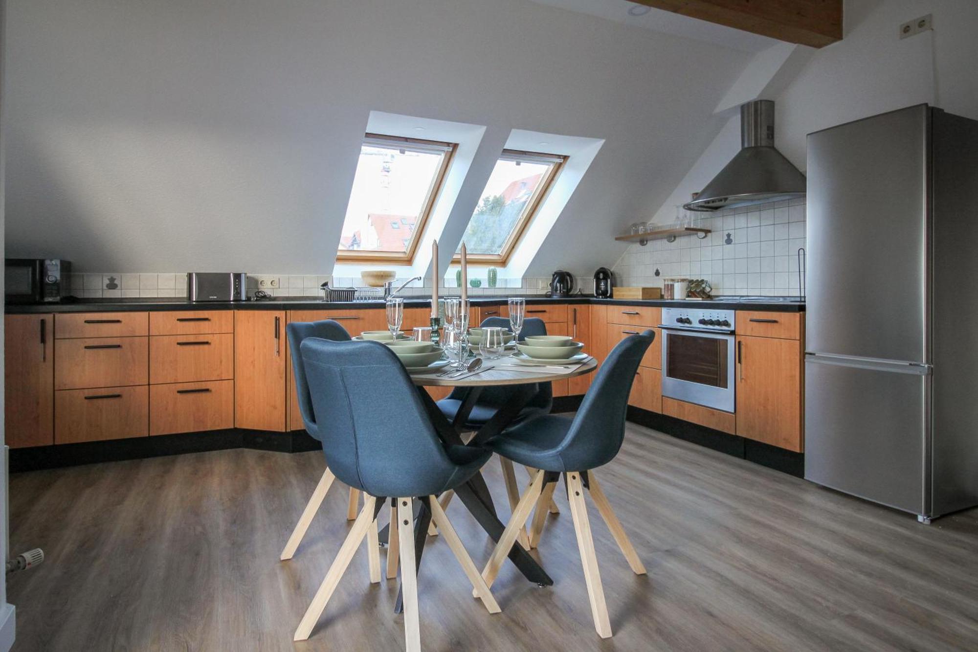 Njoy! Sonnig & Zentral - Queensize - Kaffee - Netflix - Balkon - Perfekt Fuer Business & Paare Neckarsulm Zewnętrze zdjęcie